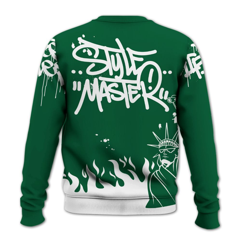 Sweatshirt To Match High Gorge Green 1s - Graphic Fck Around Find Out All Over Print