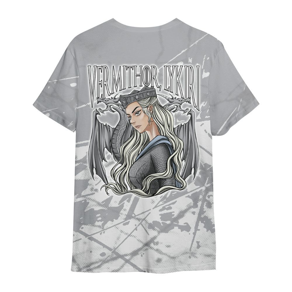Shirt To Match Low OG Wolf Grey 1s - Dragon's Mom! Profound All Over Print