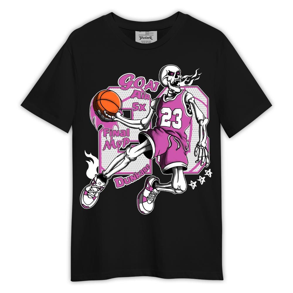 Shirt To Match Hyper Violet 4s - 23 G.O.A.T Basketball Shirt Outfit