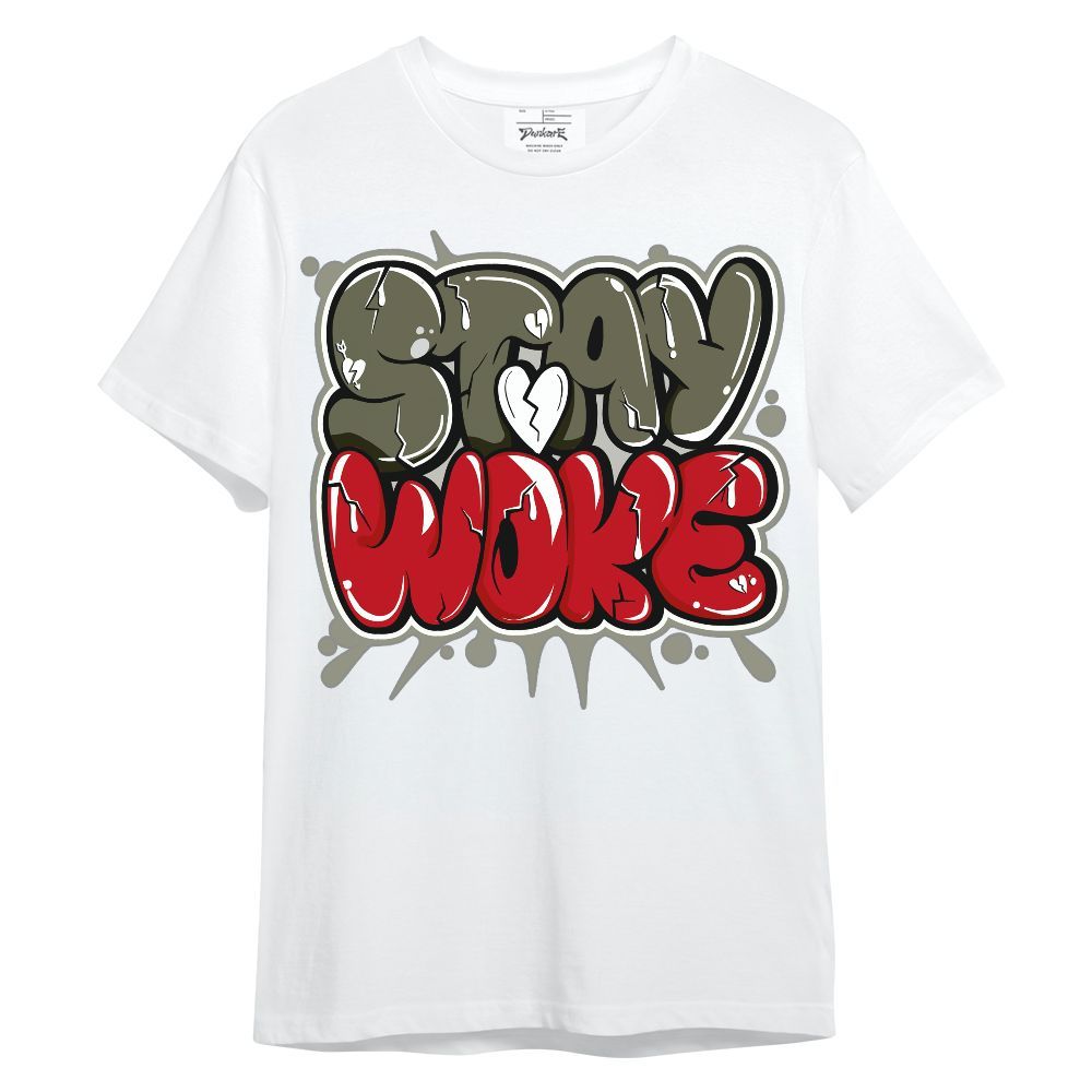 Shirt To Match Low OG Medium Olive 1s - Stayed And Woken Unisex Shirt