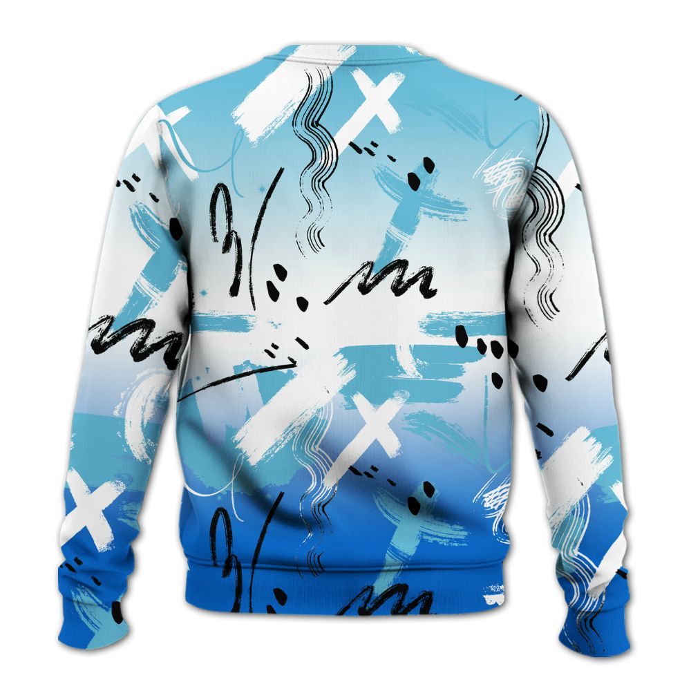 Sweatshirt To Match Dunk Low Argon - Money Hustle Grind Pray All Over Print