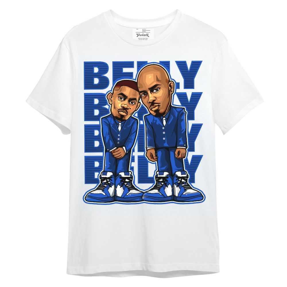 Shirt To Match Air Foamposite One Royal - Belly Sneakers Graphic Unisex Shirt
