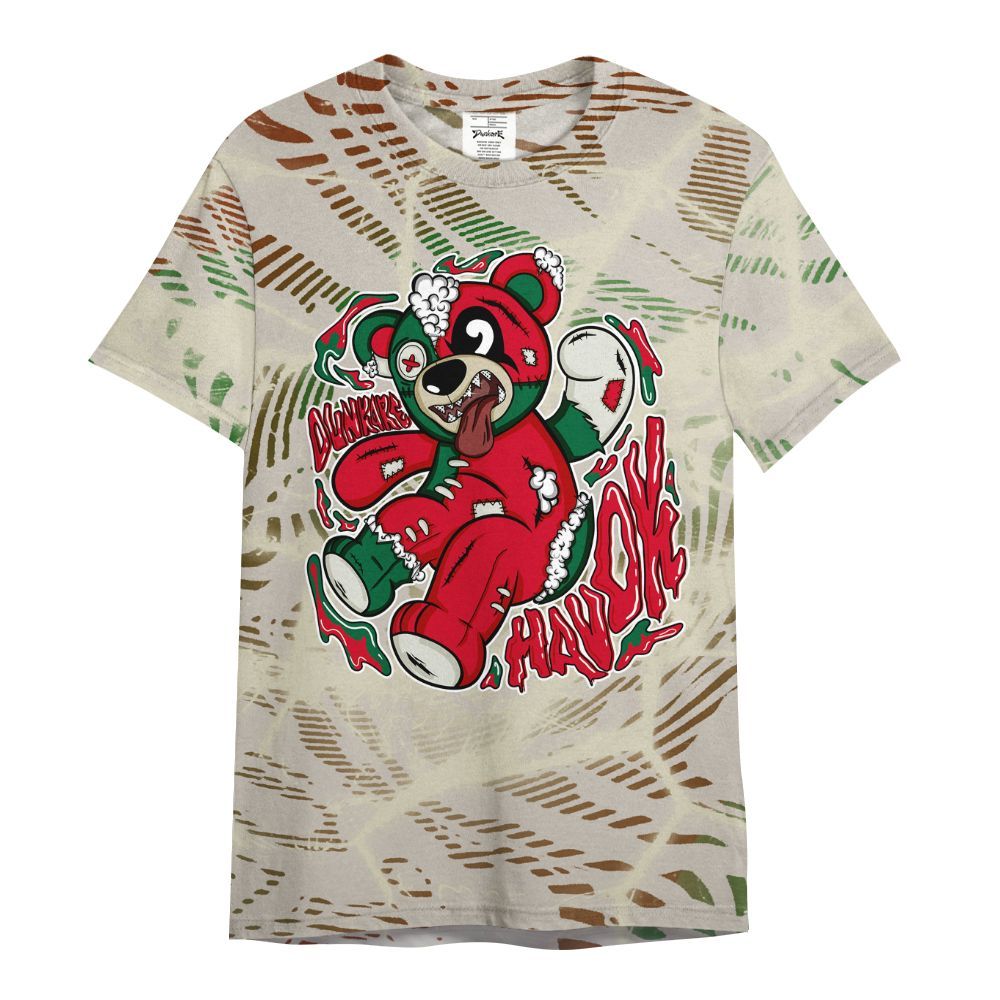 Dunkare El Grito 5s Shirt - Havok Bear All Over Print Unisex Shirt