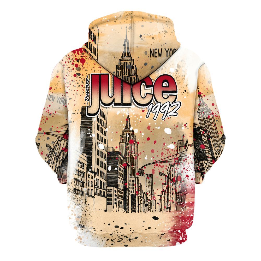 Hoodie To Match Retro Pizza GS 4s - You Got The Juice All Over Print