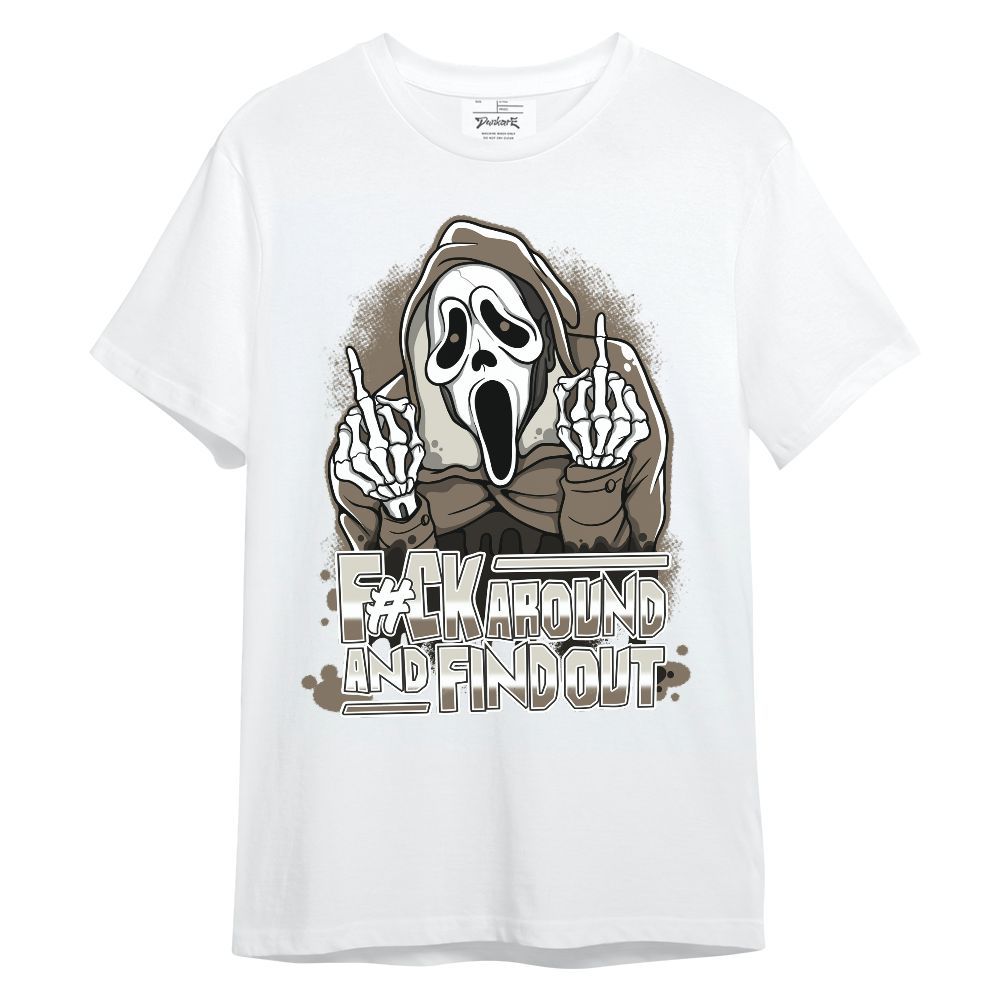 Shirt To Match Low OG Dark Mocha 1s - F#CK And Find Out Graphic Unisex Shirt