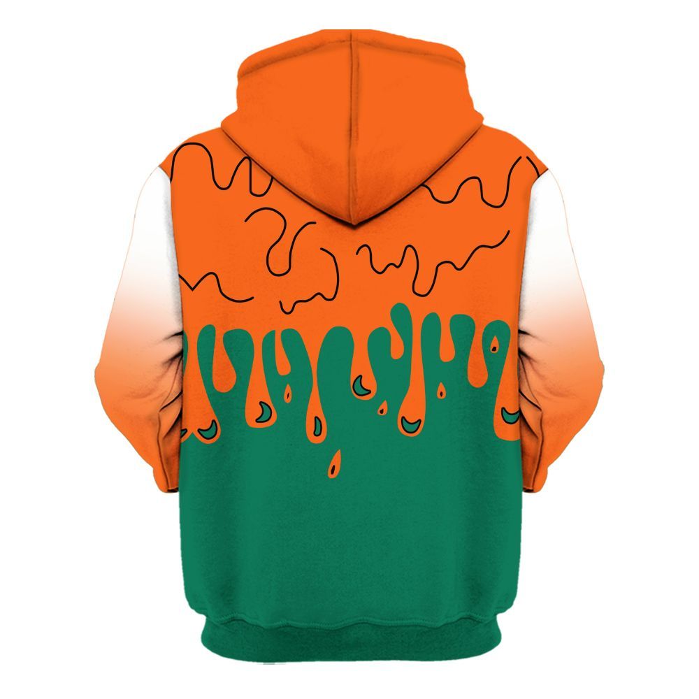 Hoodie To Match SoleFly Sail Gorge Green 3s - Loser Lover Dripping All Over Print