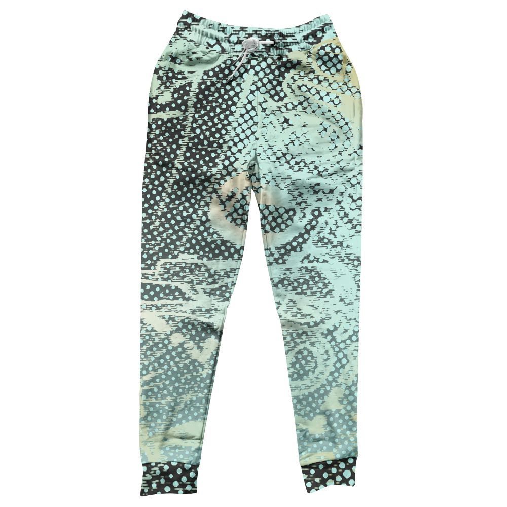 Sweatpant To Match Pure Platinum 4s - Avant Garde Graphic All Over Print