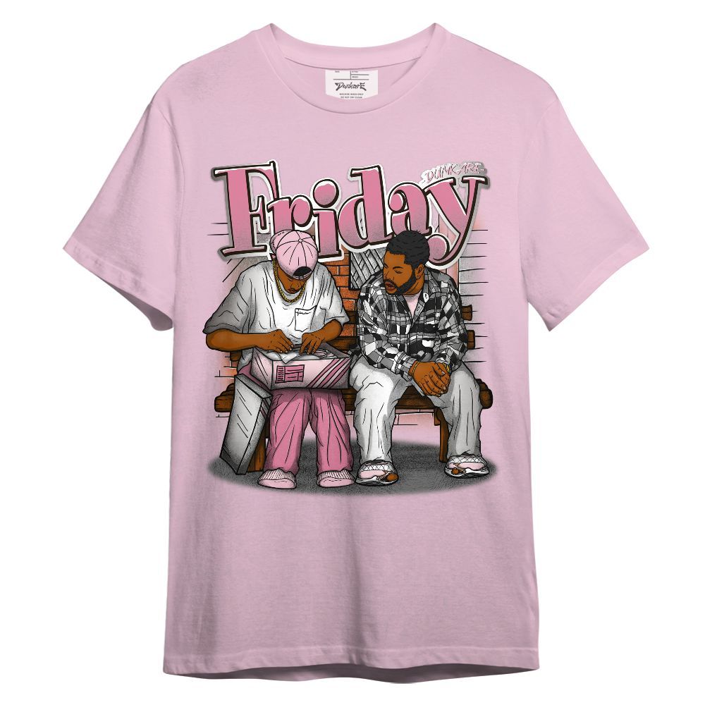 Shirt To Match GS Pearl Pink 12s - Friday Movie 90s TV Graphic