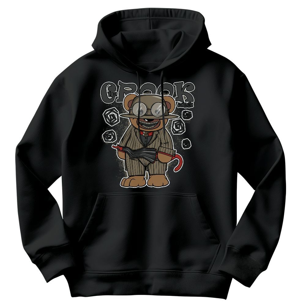 Sweatshirt To Match Olive 9s - Swindler Bear Graphic