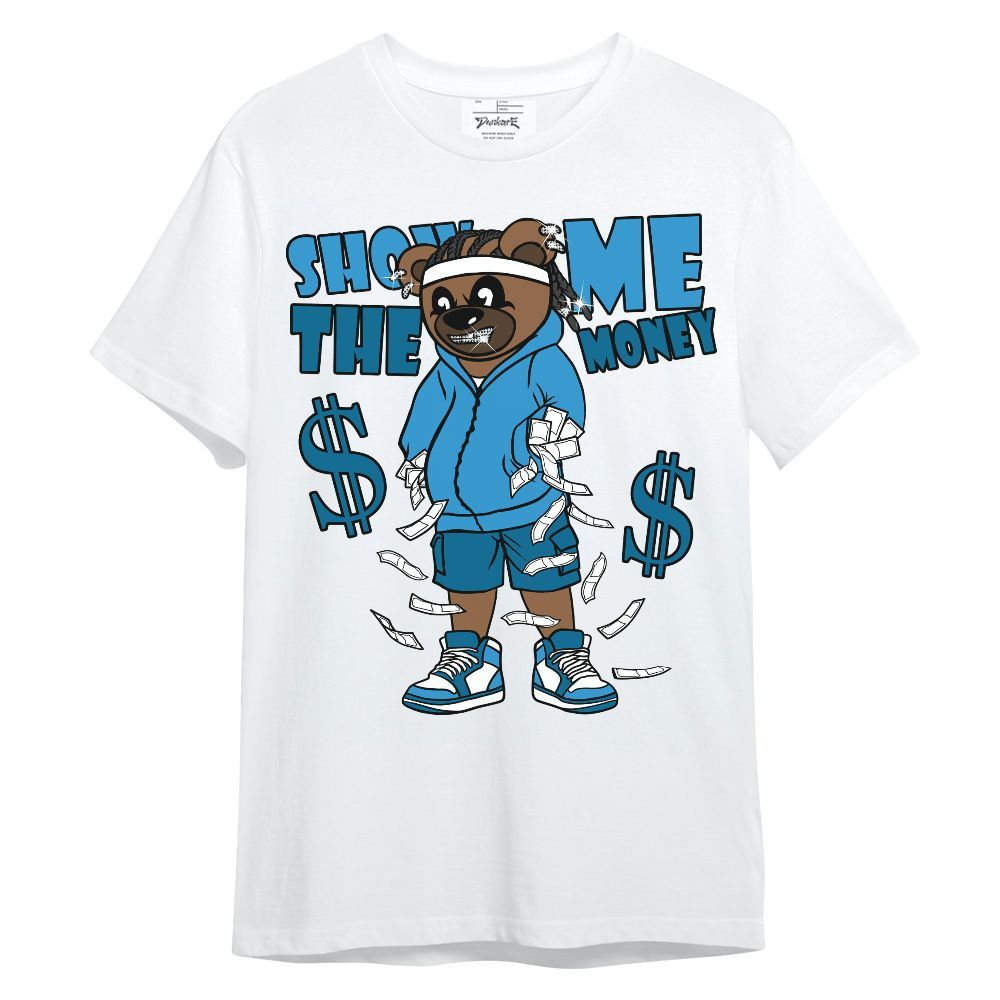 Shirt To Match Powder Blue 9s - Show Me Bear Unisex Shirt