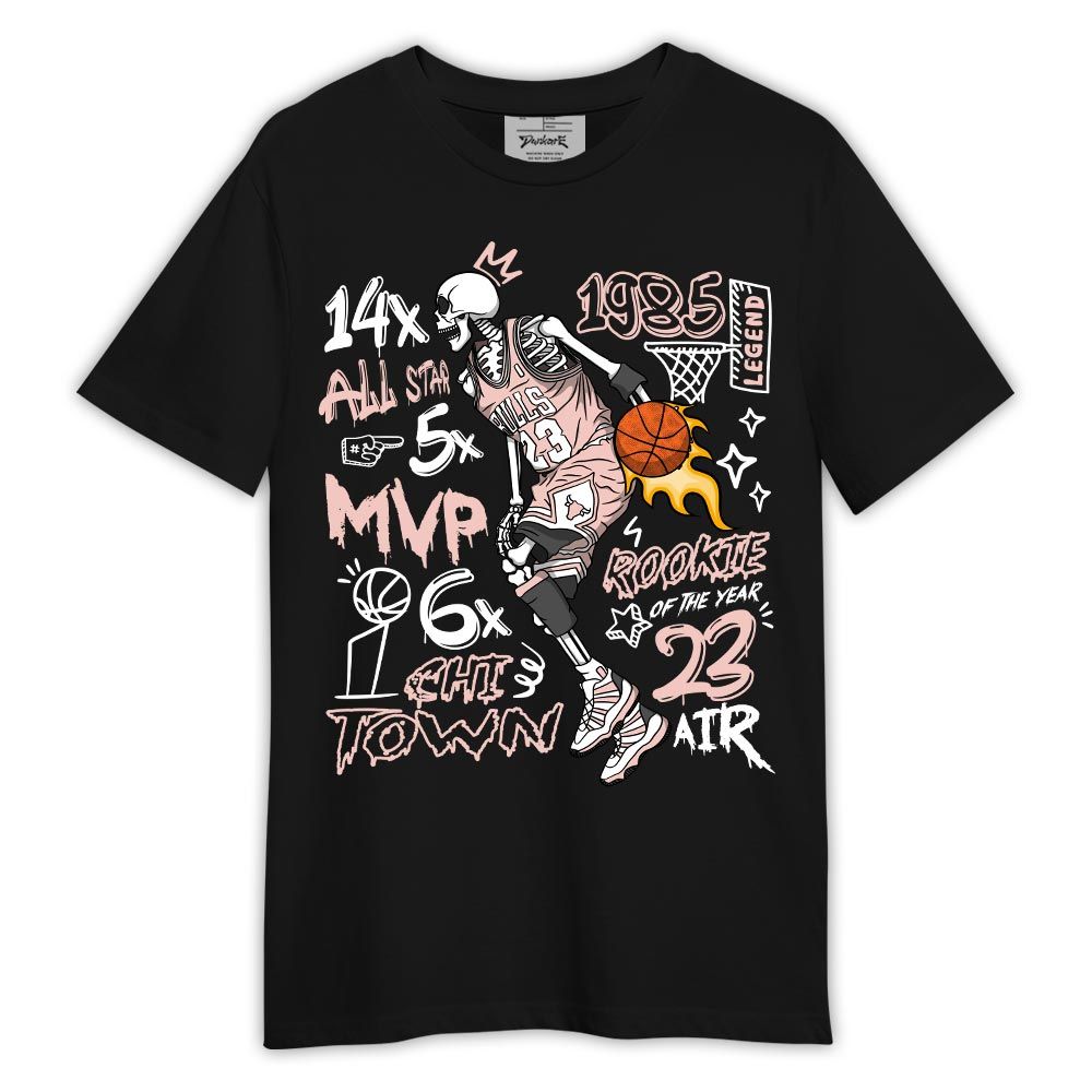 Shirt To Match Low Legend Pink 11s - 1985 Legend Skeleton Shirt Outfit