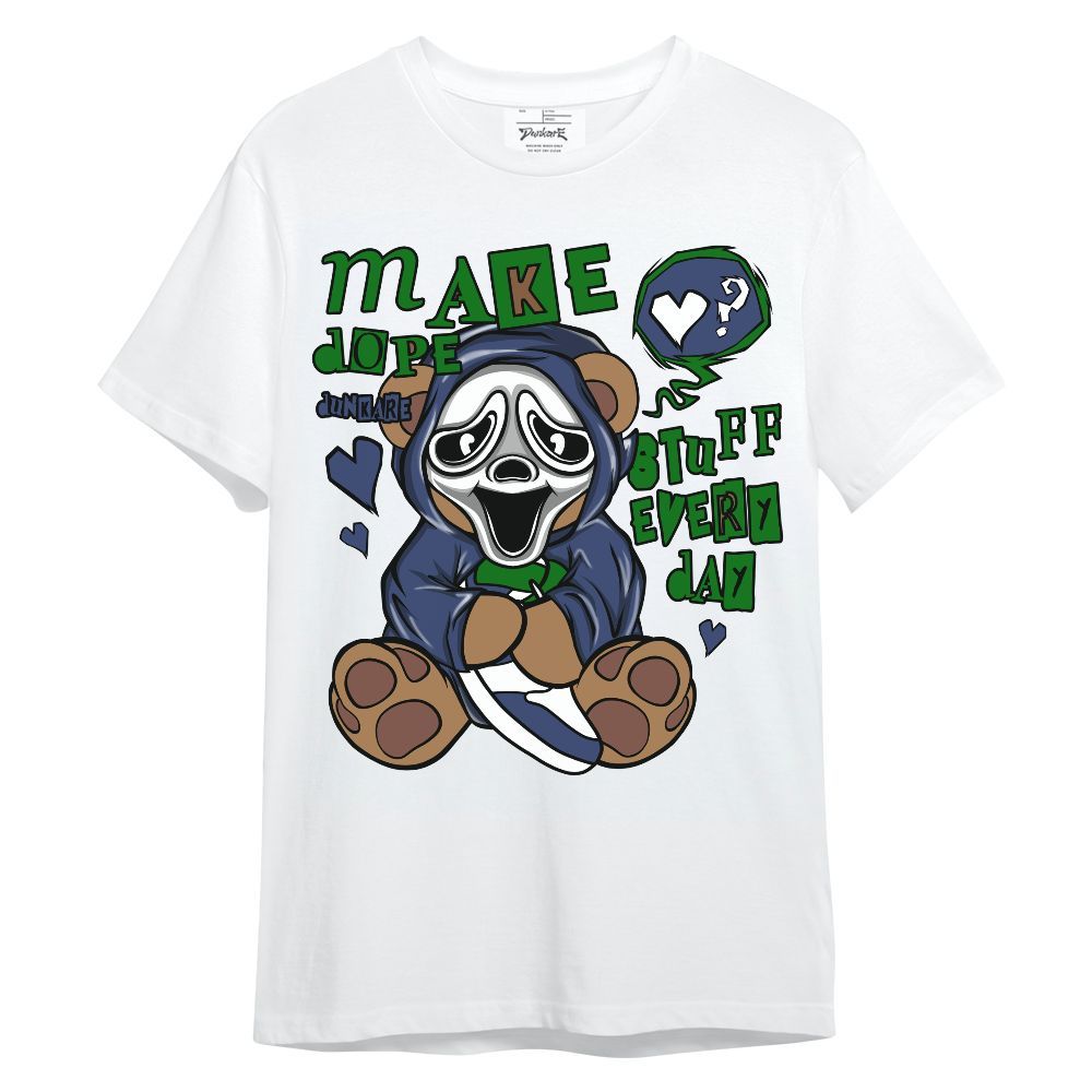 Shirt To Match Midnight Navy 13s - Make Dopes Bear Unisex Shirt