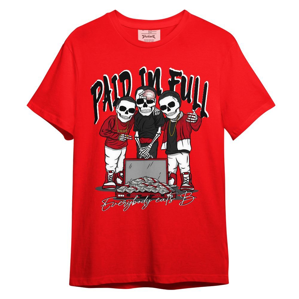 Shirt To Match Bred Velvet 11s - Everybody Paid In B Unisex Shirt
