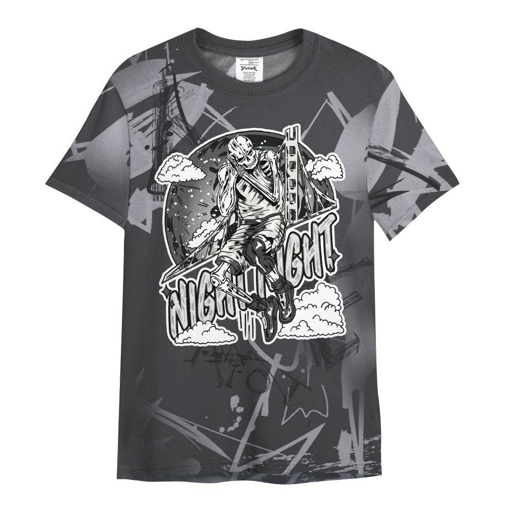 Shirt To Match Fear 4s - Seeya Skeleton Messyz All Over Print