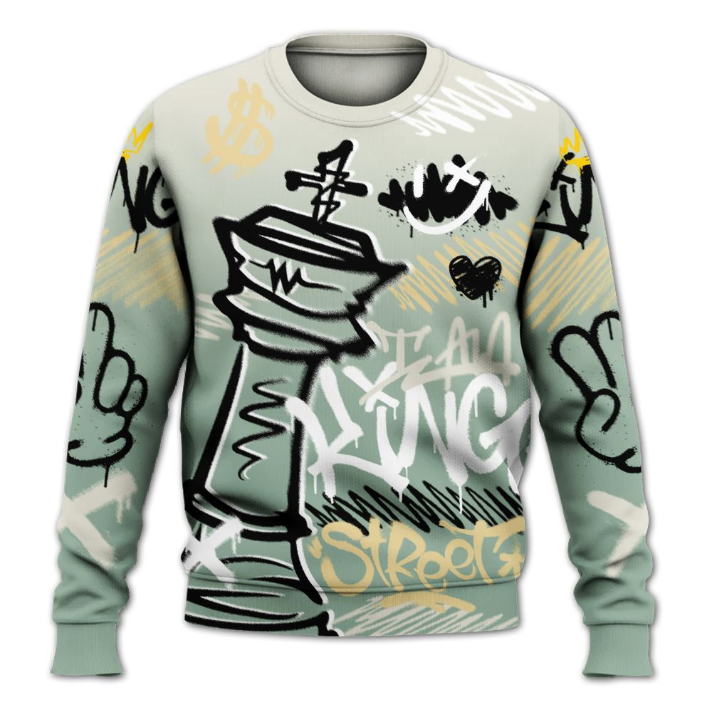 Sweatshirt To Match Joins Year Of The Snake 5s - Street King Chess Streetwear All Over Print