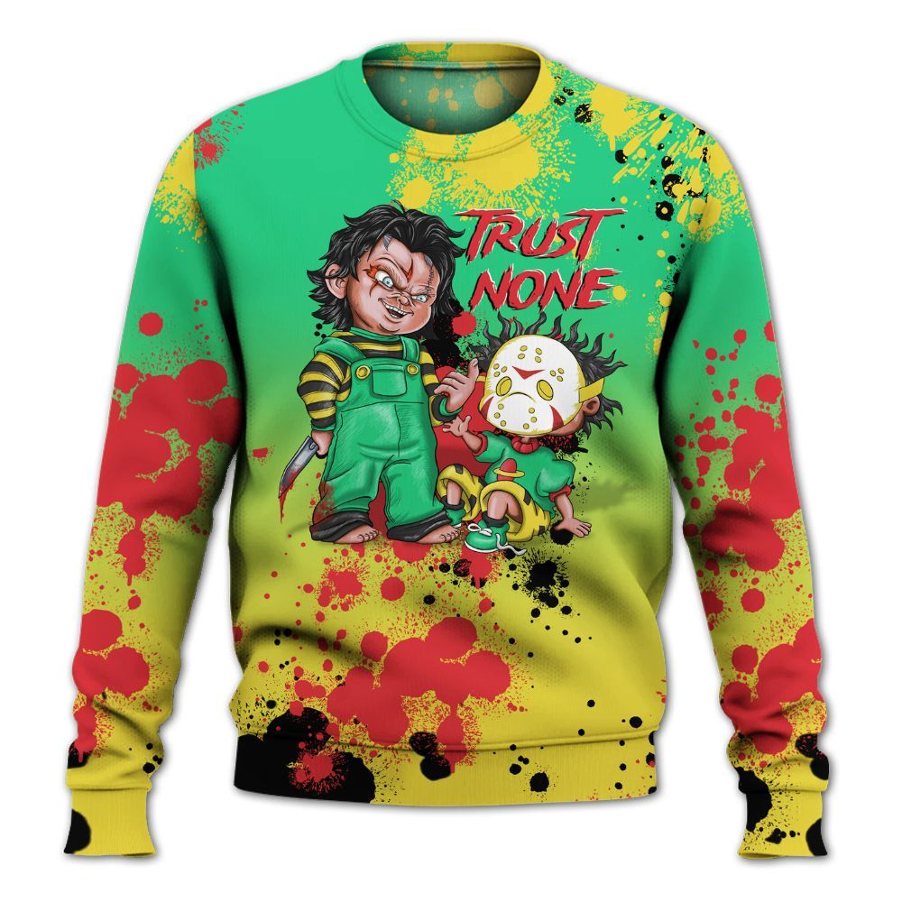 Sweatshirt To Match Ja 3 Jurassic Park Explorer - Trust No One Scary All Over Print