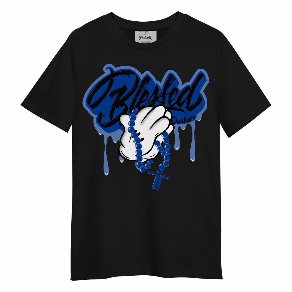 Shirt To Match Hyper Royal 12s - God Blessed Drip Unisex Shirt