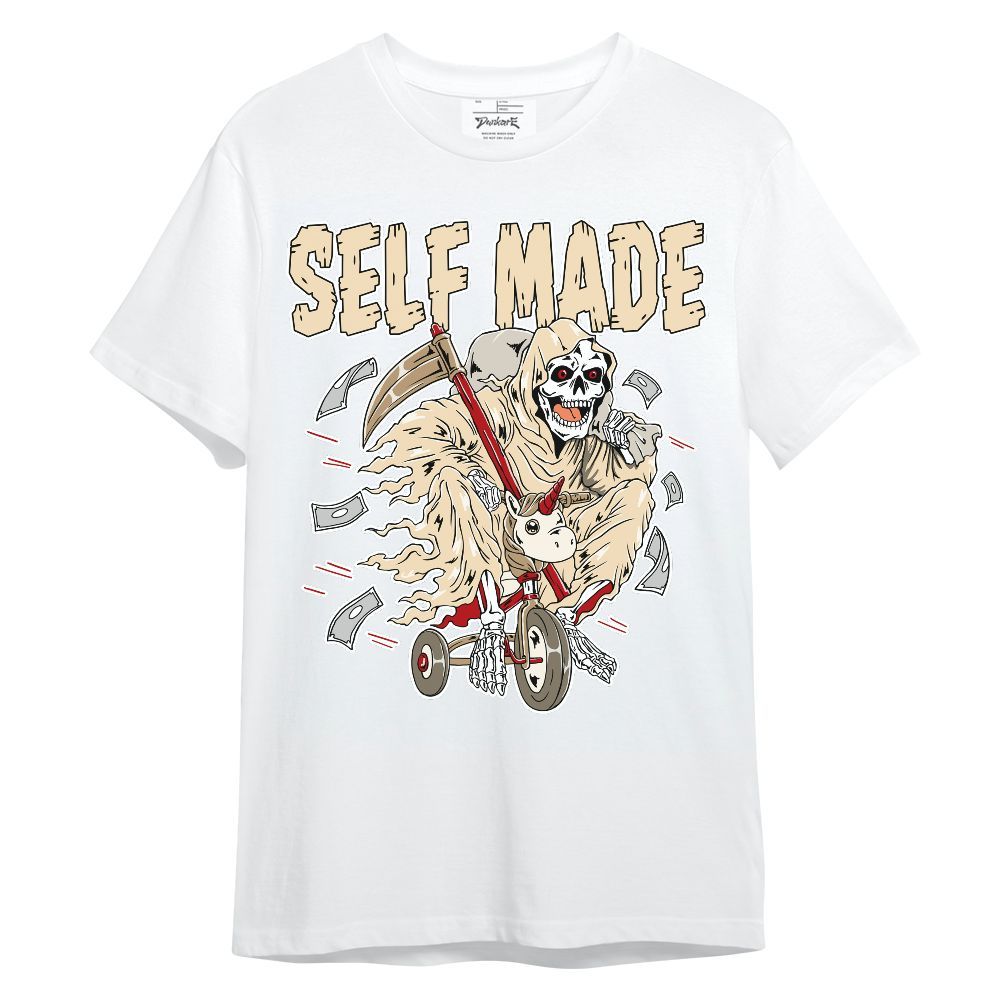 Shirt To Match Dunk Low Strawberry Waffle - Self Make Skeleton Unisex Shirt