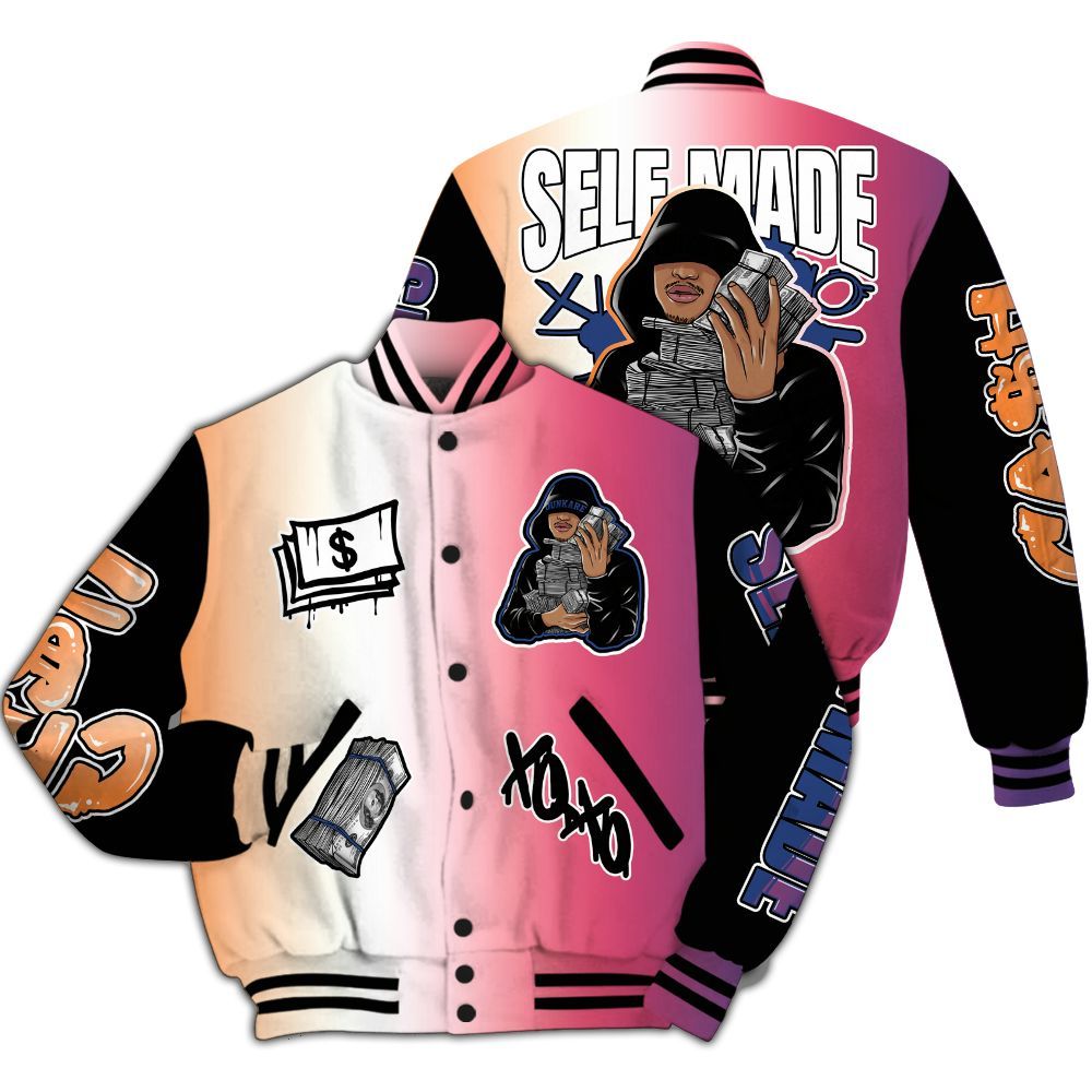 Varsity Jacket To Match Air Griffey Max Los Angeles 1s - Selfmade Unique All Over Print