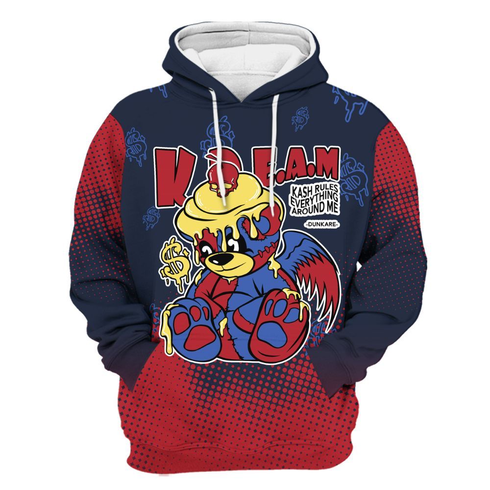 Hoodie To Match Dunk Low COJP What The 2024 - Loot Bear Unique Drip All Over Print