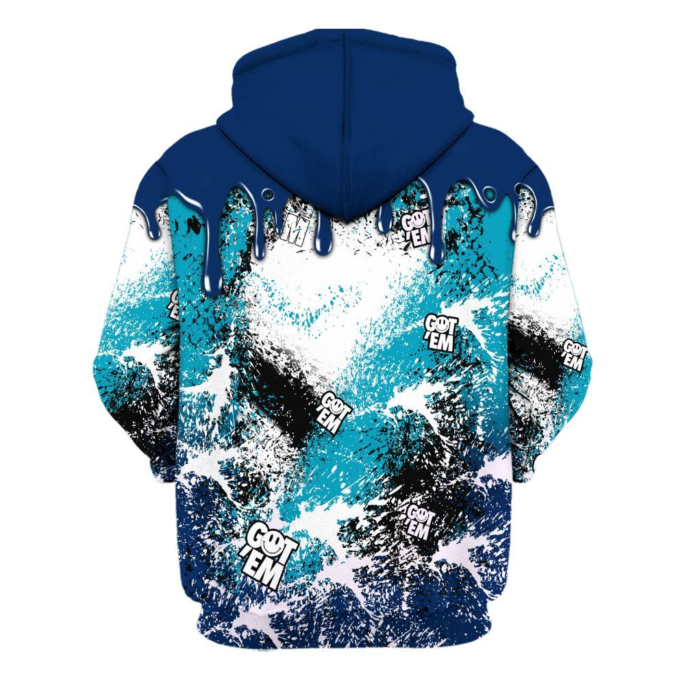 Hoodie To Match Kobe 5 X-Ray - Dripping 23 Drip All Over Print