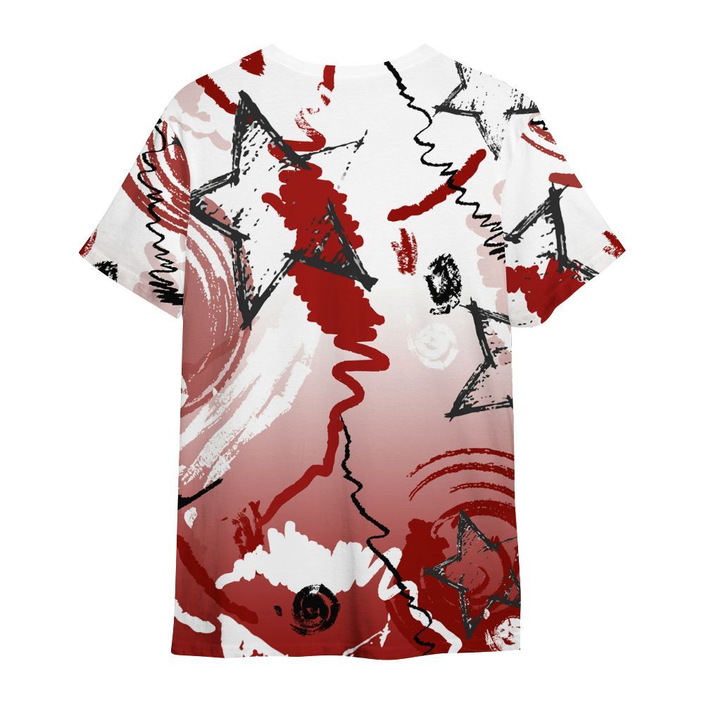 Shirt To Match High OG Varsity Red 1s - Grind Shine Later Drip All Over Print