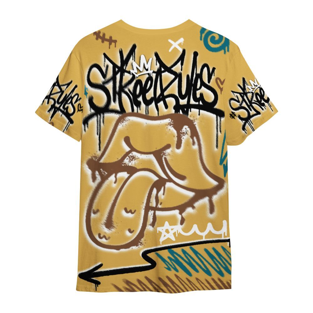 Shirt To Match Retro Cacao Wow 4s - Break Rules Streetwear All Over Print