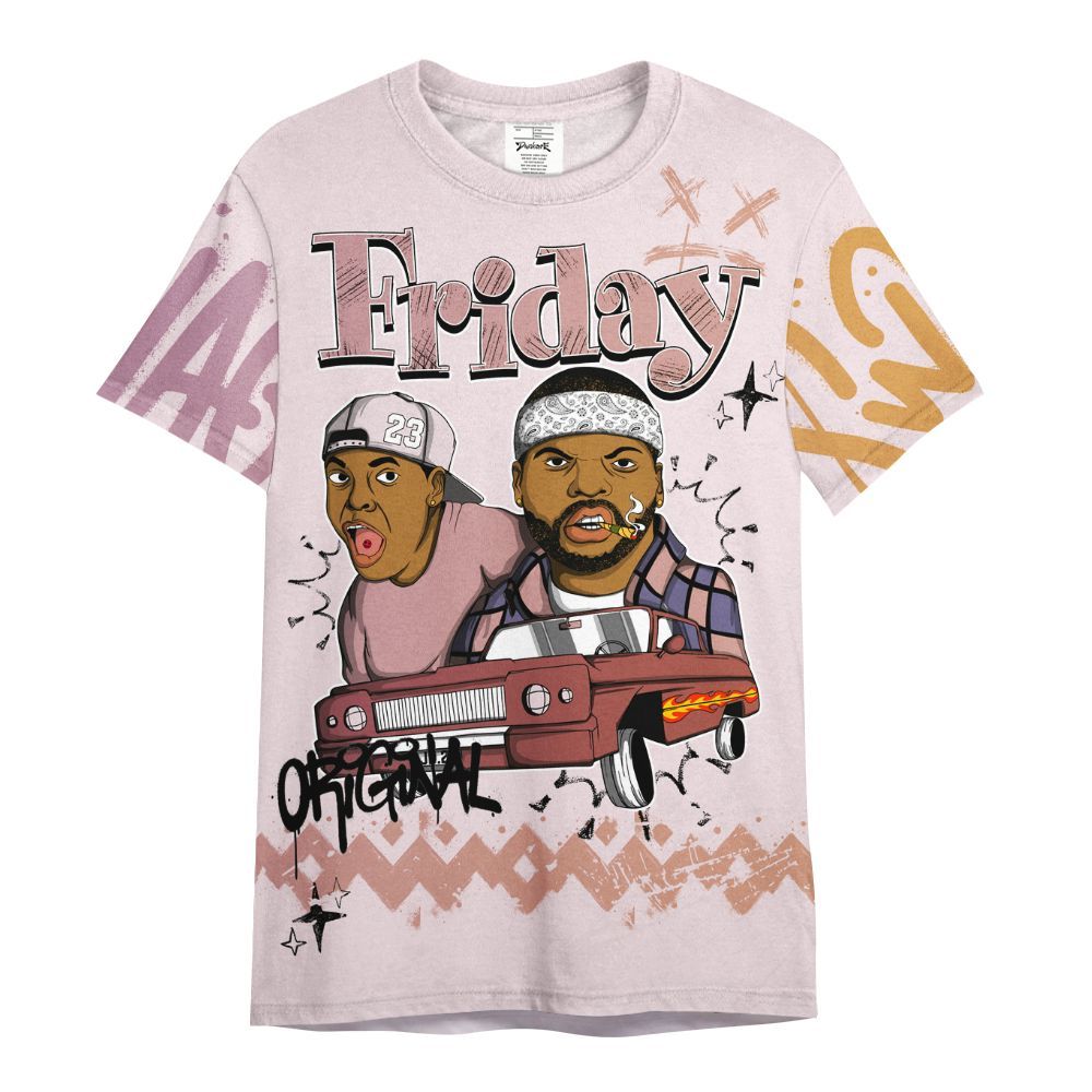 Shirt To Match Book Sunrise 1s - Friday Sneaker Crayon All Over Print