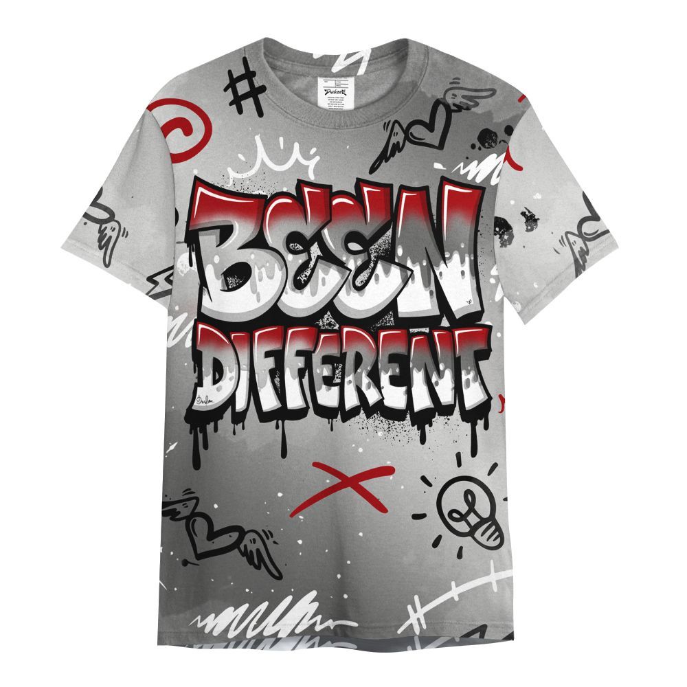 Shirt To Match Metallic Silver 14s - Drip Been Di2ferent All Over Print