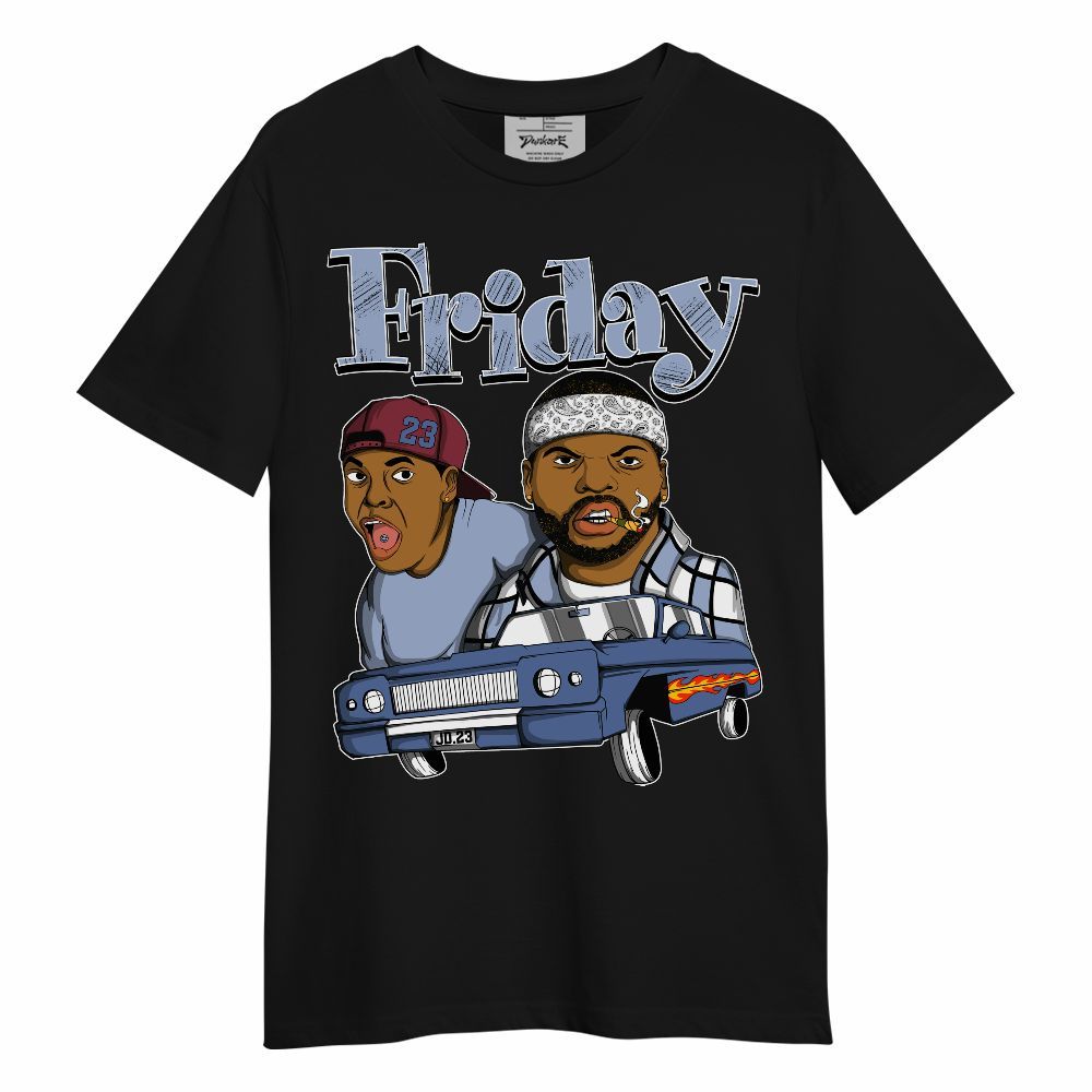 Shirt To Match Black Metallic 5s - Friday Sneaker Graphic Unisex Shirt