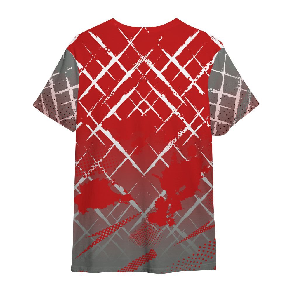 Shirt To Match Bred Reimagined 4s - Halftone Stand Business Dripping All Over Print