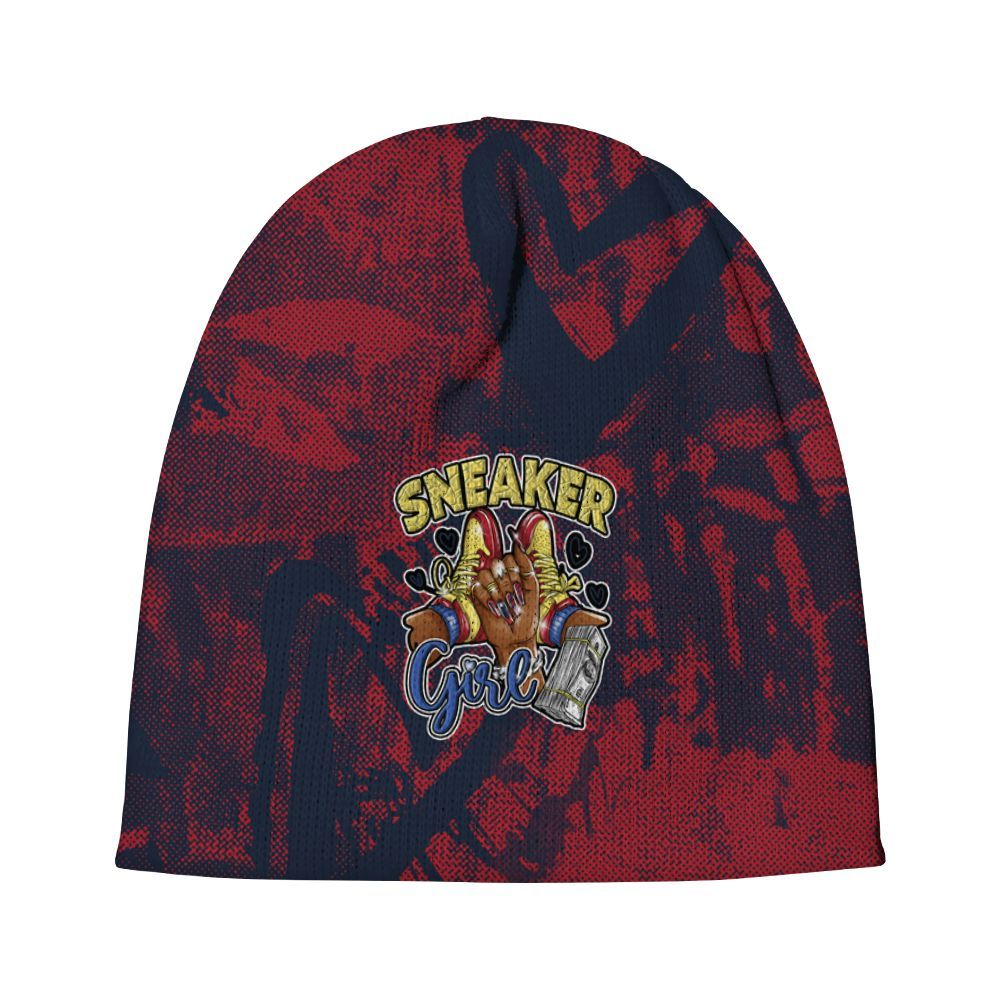Beanie Hat To Match Dunk Low COJP What The 2024 - Sneakerz Girlz Heart Grunge Graphic