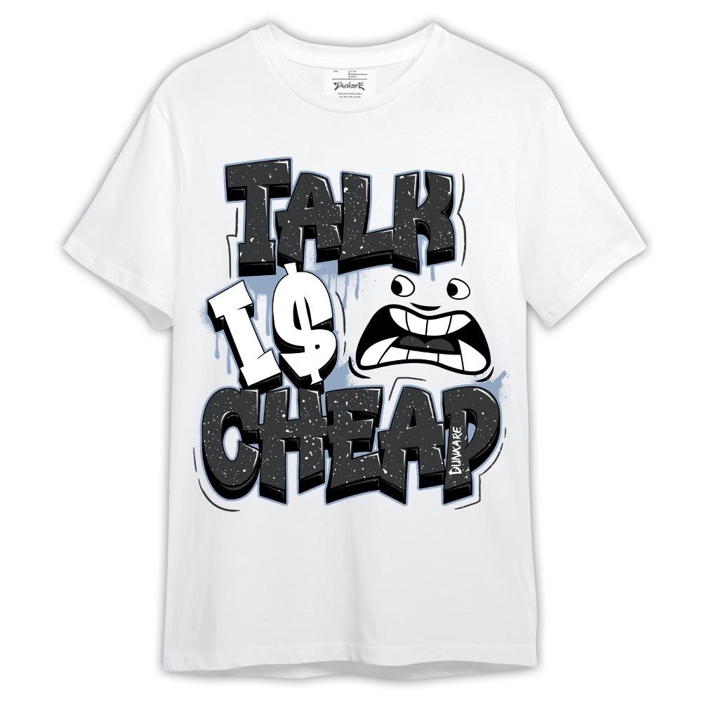 Shirt To Match Reverse Black White 6s - Talk Is Cheap Shirt Outfit