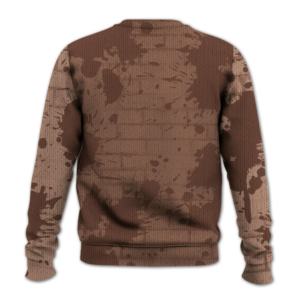 Knitted Sweater To Match KD 4 Christmas - Seeya Skeleton Brick