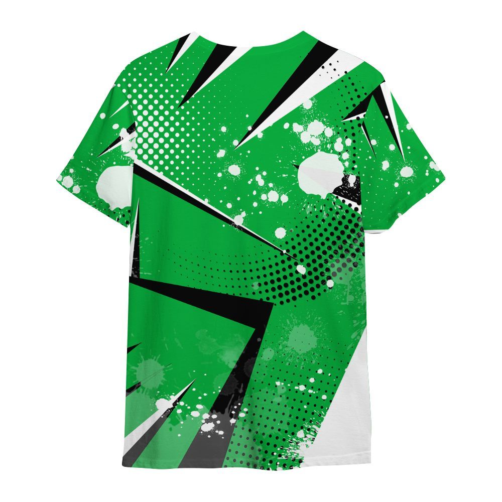 Shirt To Match Lucky Green 5s - Poly Trust No One Dripping All Over Print