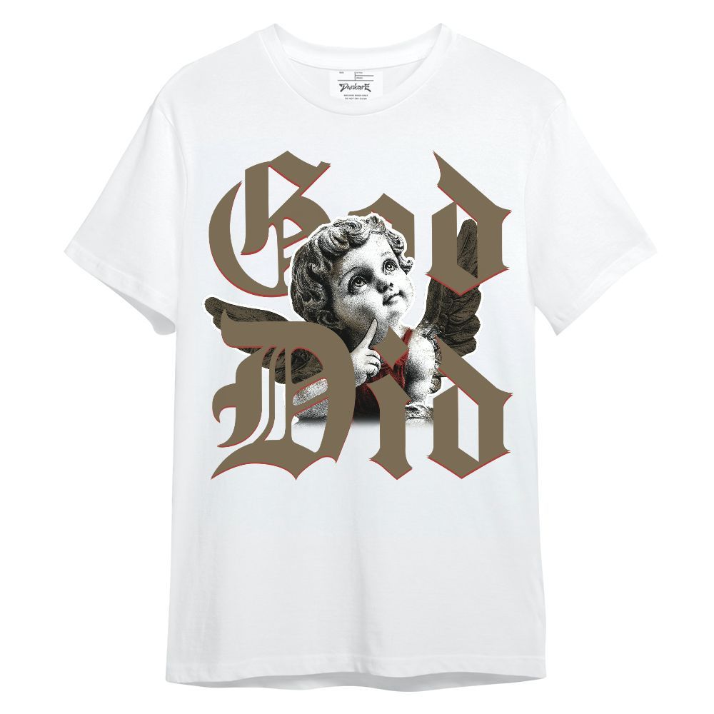 Shirt To Match Olive 9s - God Did Angel Unisex Shirt