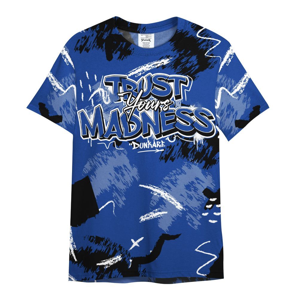 Shirt To Match Air Foamposite One Royal - Trust Your Madness Retro All Over Print