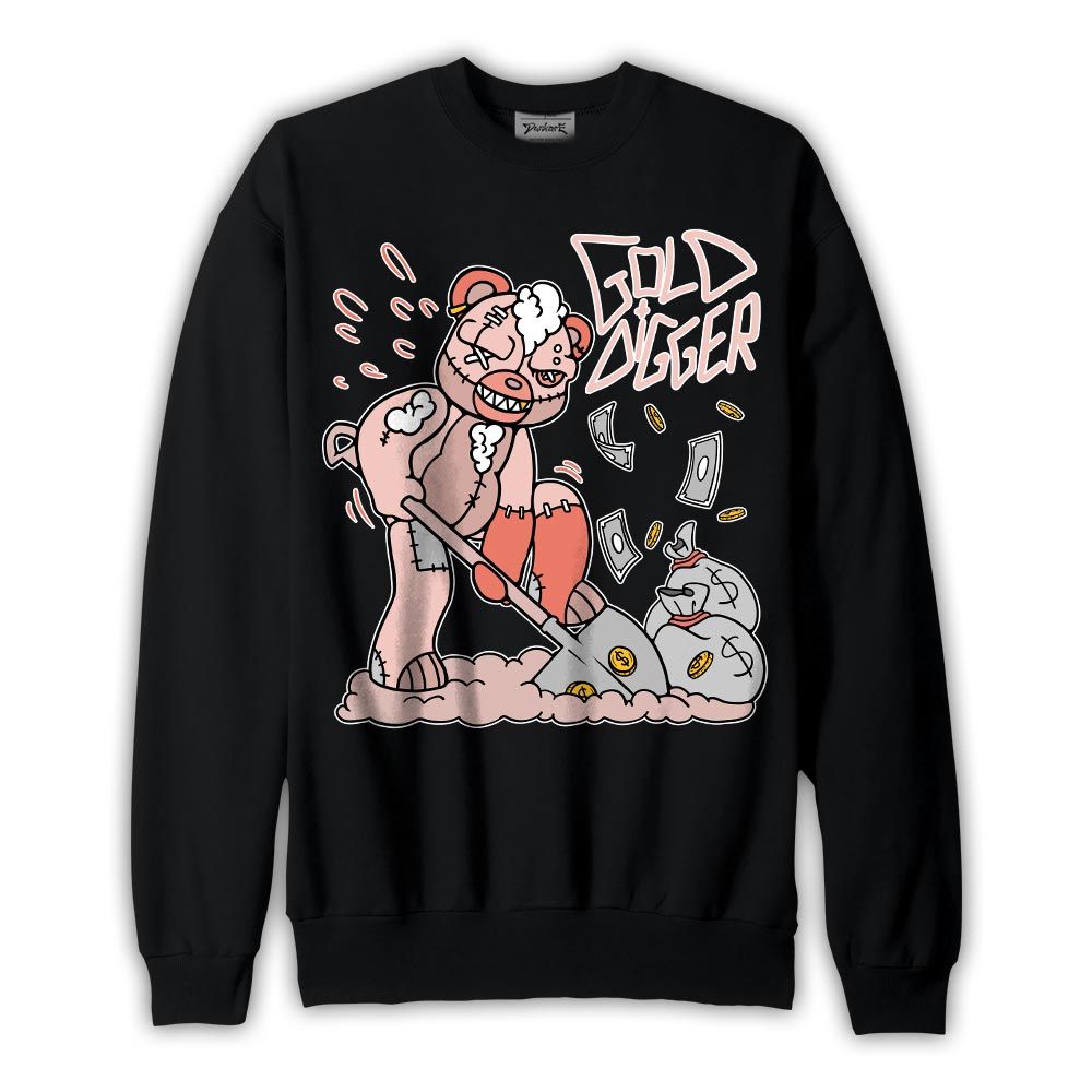 Sweatshirt To match Legend Pink 11s Sweatshirt - Goal Digger Hugz Graphic