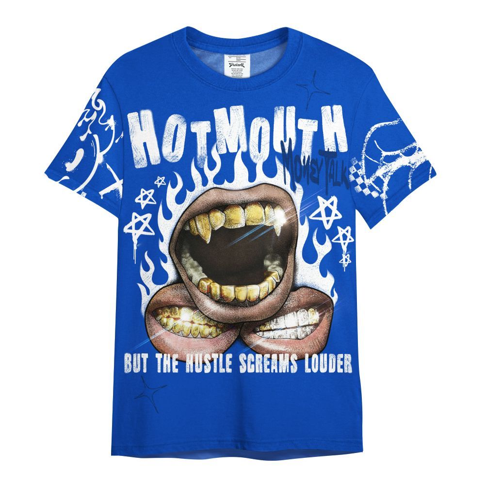 Shirt To Match Low Game Royal 1s - Mouth Burning Street Style All Over Print
