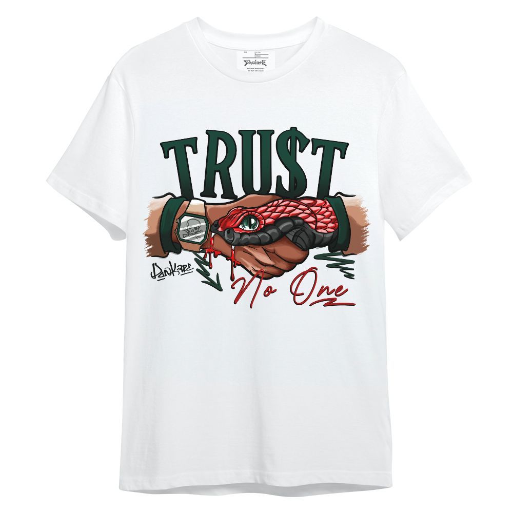 Shirt To Match Bin 23 8s - Snake Trust No One Graphic