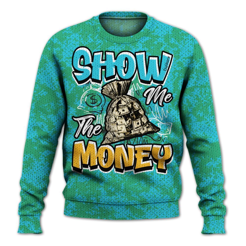 Knitted Sweater To Match Dunk Chunky Dunky - Show Me The Money Retro