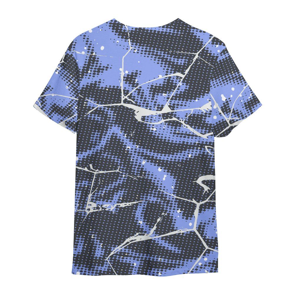 Shirt To Match Retro Awake Racer Blue - Dislike Us Crack All Over Print