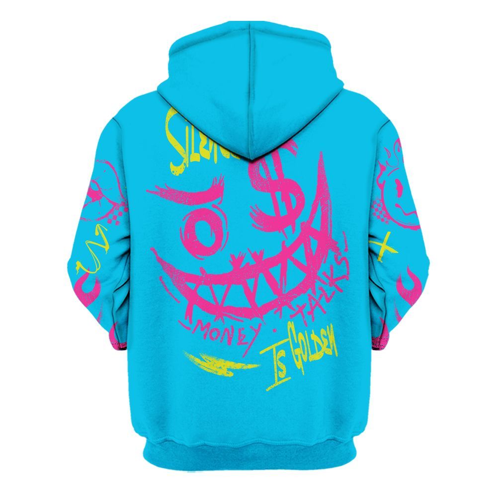 Hoodie To Match Tokyo Nights Stewie 3s - Mouth Burning Street Style All Over Print
