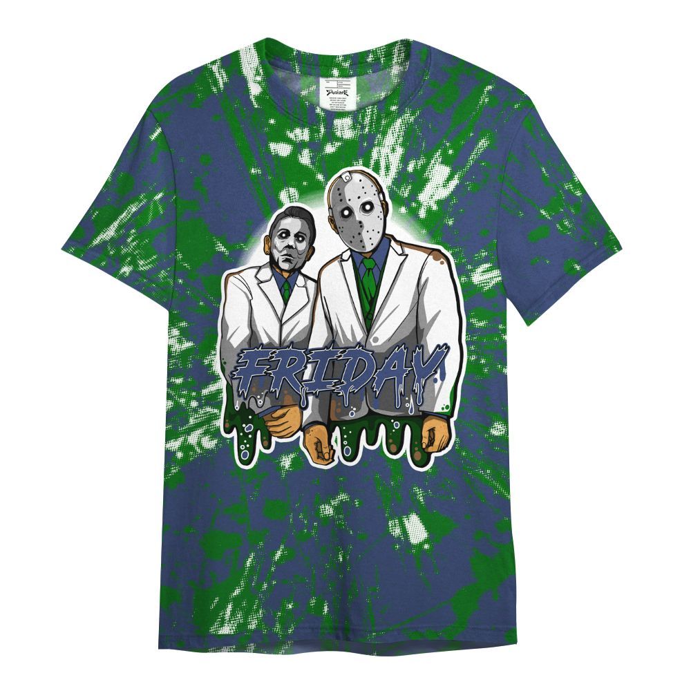 Shirt To Match Midnight Navy 13s - Friday Halloween Graphic Luxury All Over Print