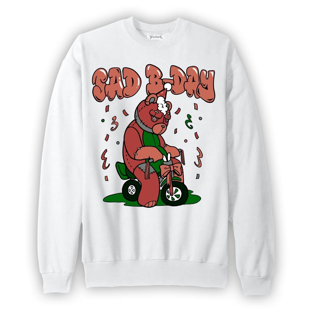 Sweatshirt To match Dune Red 13s Sweatshirt - Sad B-Day Hugz Graphic