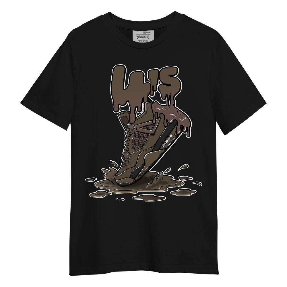 Shirt To Match AMM Dark Mocha 4s - Sneaker Sludges Drip Graphic