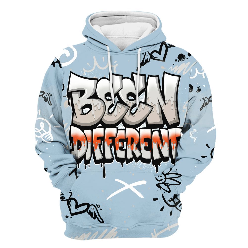 Hoodie To Match High OG Alaska 1s - Drip Been Di2ferent All Over Print