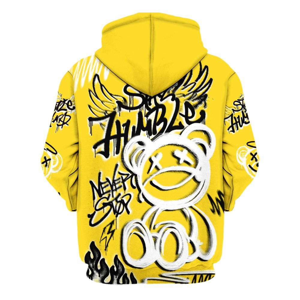 Hoodie To Match Retro Thunder 4s - Humble Drip Streetwear Graffity All Over Print