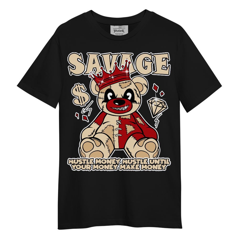 Shirt To Match Dunk Low Strawberry Waffle - Savages Bear Unisex Shirt