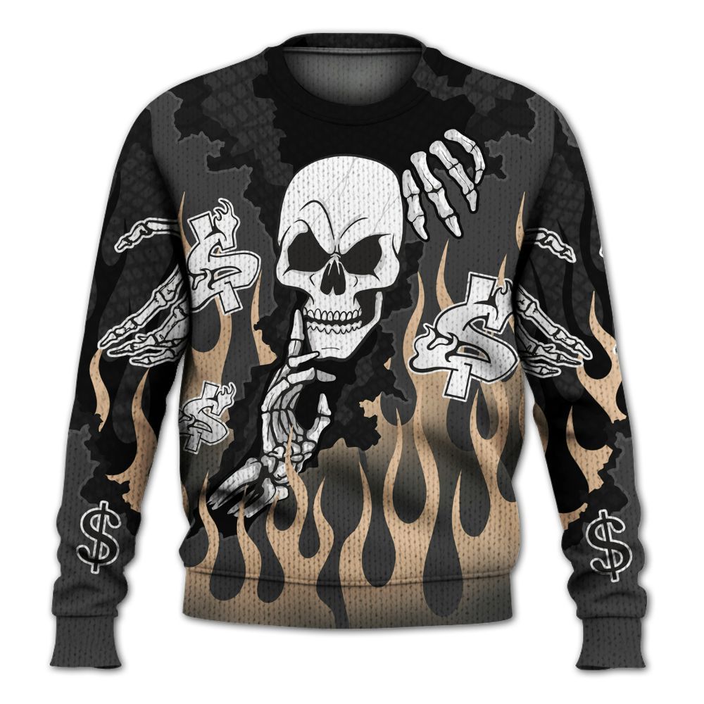 Knitted Sweater To Match Kobe 9 EM Mambacita - Ones Move In Silence Graphic Trapped